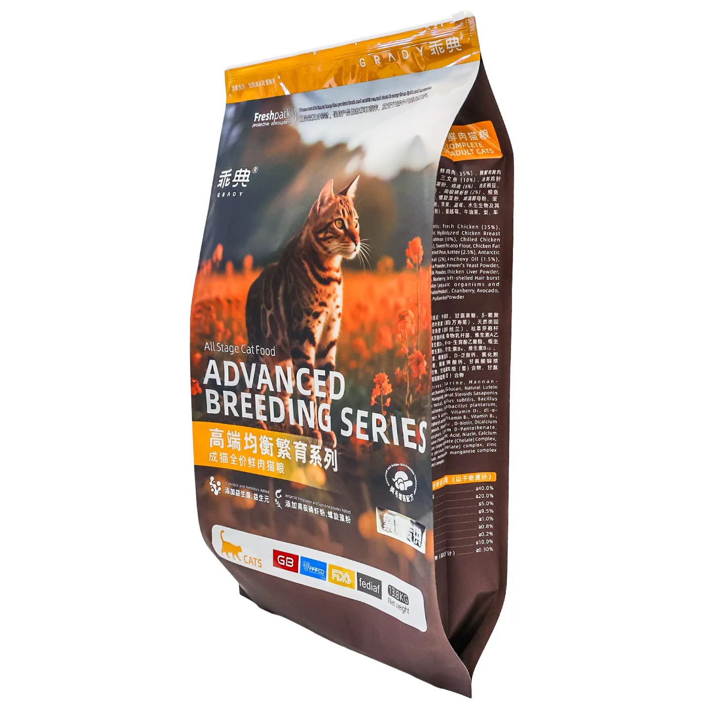Stand-up pouch packaging example